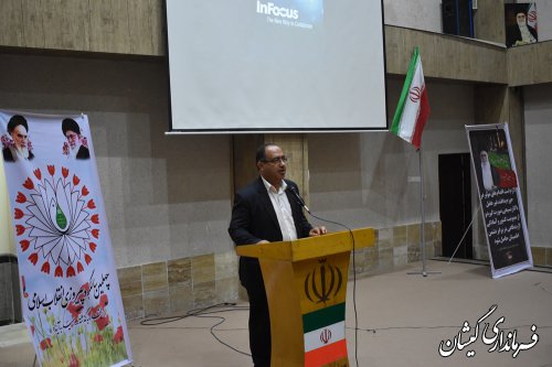 همایش پدافند غیرعامل در شهرستان گمیشان برگزار شد