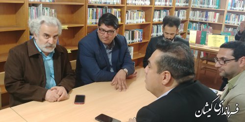 اختصاص 2هزارو 500جلد کتاب جهت توسعه منابع کتابخانه های شهرستان گمیشان