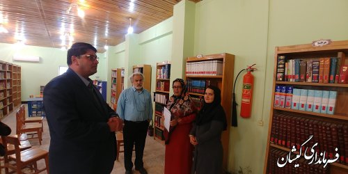 اختصاص 2هزارو 500جلد کتاب جهت توسعه منابع کتابخانه های شهرستان گمیشان
