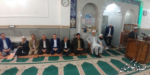 مراسم شب شعر در حوزه علمیه نور سیمین شهر برگزار شد