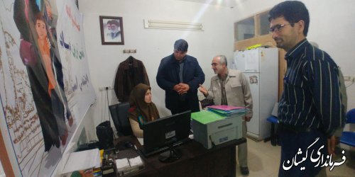 بازدید فرماندار گمیشان از کمیته امداد امام (ره) شهرستان