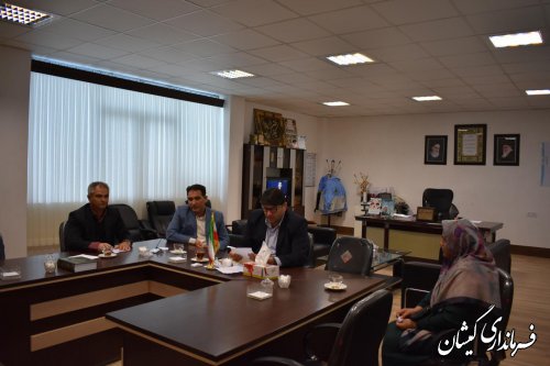 فرماندار گمیشان به درخواست ها و مشکلات مردم شهرستان رسیدگی کرد