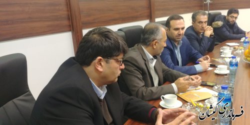 بازدید فرماندار گمیشان و مدیران کل استان از شرکت گلستان کاغذپرشیا