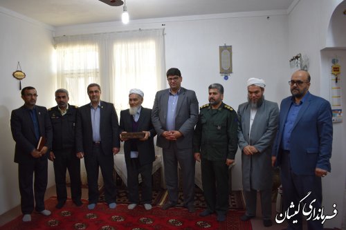 دیدار از خانواده شهید عبدالعزیز مامی زاده