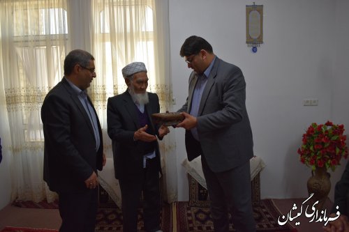 دیدار از خانواده شهید عبدالعزیز مامی زاده