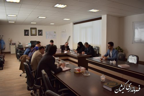 ظرفیت ها و مشکلات توسعه ای شهر گمیش تپه بررسی شد