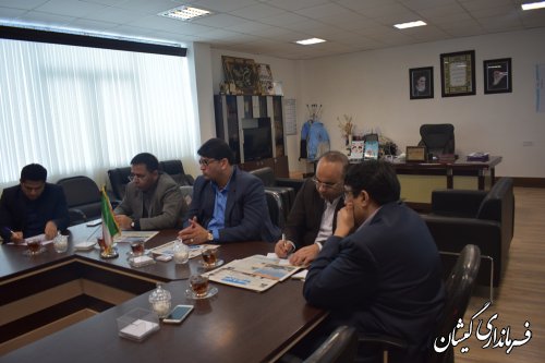 نشست هماهنگی فعال سازی کسب و کارهای روستایی در گمیشان برگزار شد