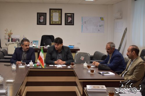 جلسه بررسی وضعیت مجتمع مرغ مادر نویک شهرستان گمیشان برگزار شد