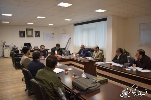 جلسه بررسی وضعیت مجتمع مرغ مادر نویک شهرستان گمیشان برگزار شد