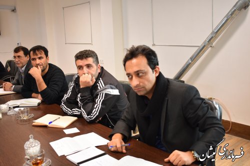 جلسه کمیسیون نظارت شهرستان گمیشان برگزار شد