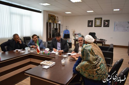 فرماندار گمیشان به درخواست ها و مشکلات مردم شهرستان رسیدگی کرد