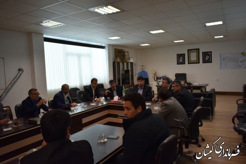 جلسه هماهنگی استقبال سفر کاروان تدبیر و امید در شهرستان برگزار شد