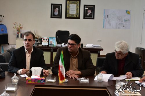 جلسه مشترک روابط عمومی های فرمانداری، جهادکشاورزی و شیلات استان