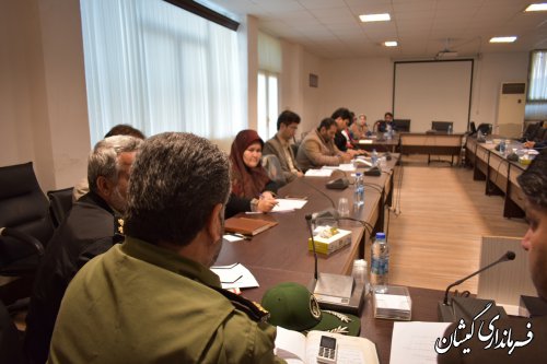 نهمین جلسه شورای هماهنگی مبارزه با مواد مخدر شهرستان گمیشان برگزار شد