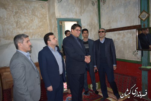 بازدید مدیرعامل صندوق کارآفرینی امید کشور از اقامتگاه های سنتی گمیشان