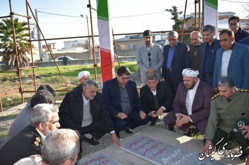 وزیر جهاد کشاورزی  وارد شهرستان گمیشان شد