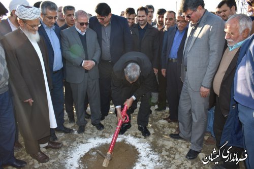 عملیات اجرایی فازدوم زهکشی اراضی گمیشان آغاز شد