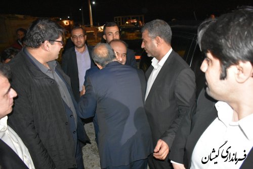 وزیر ورزش و جوانان وارد شهرستان گمیشان شد