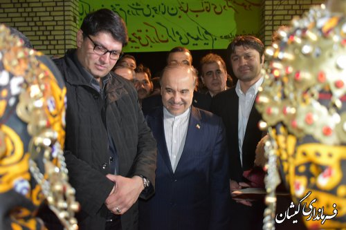 بازدید وزیر ورزش و جوانان از سالن ورزشی روستای قلعه جیق بزرگ