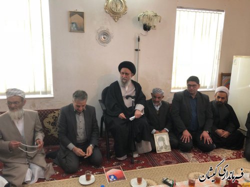 دیدار با خانواده شهیدعبدالحکیم فلاح نژاد