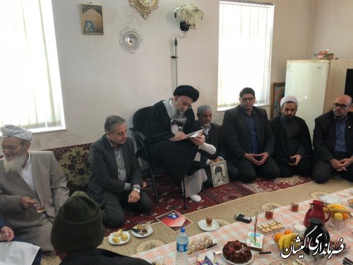 دیدار با خانواده شهیدعبدالحکیم فلاح نژاد