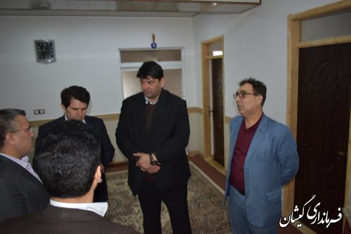 افتتاح مسکن دو معلوله در روستای بصیرآباد شهرستان گمیشان