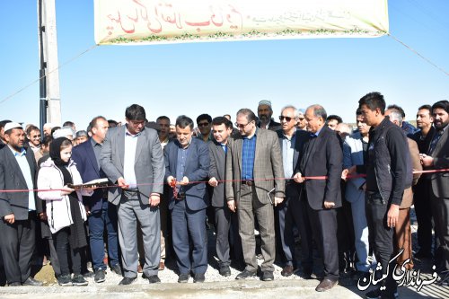 پروژه پرورش شترمرغ با اعتبار12میلیارد ریال درروستای آلتین تخماق گمیشان افتتاح شد