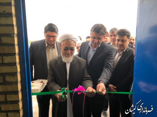 ایستگاه پمپاژ و مخزن هزارمتر مکعبی آرخ بزرگ افتتاح شد