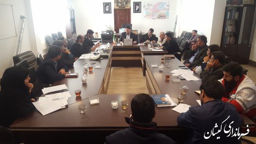 جلسه شورای ترافیک شهرستان گمیشان برگزار شد