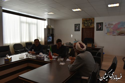  ملاقات عمومی فرماندار گمیشان با مردم شهرستان برگزار شد