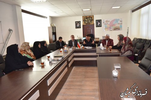 بانوان همواره در برنامه های تیمی الگو و مدل کاملی هستند
