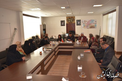 بانوان همواره در برنامه های تیمی الگو و مدل کاملی هستند
