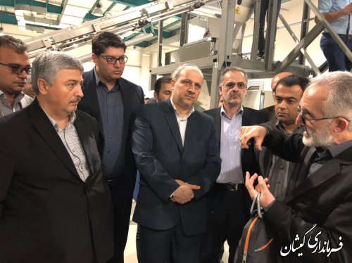 بازدید استاندار گلستان از پروژه آب شیرین کن شرکت مپنا در جزیره قشم