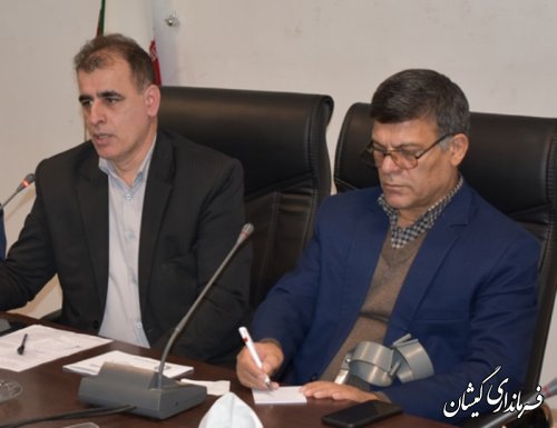 نهمین جلسه کارگروه تخصصی اجتماعی و فرهنگی شهرستان گمیشان برگزارشد