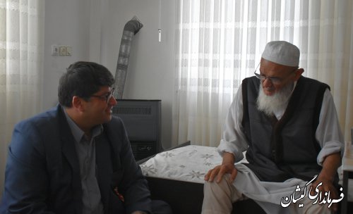   دیدار فرماندار گمیشان با امام جمعه شهرستان