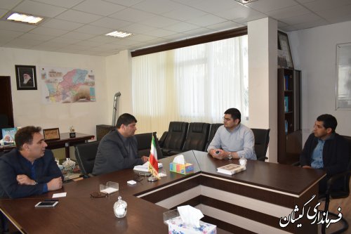 ملاقات عمومی فرماندار گمیشان با مردم شهرستان برگزار شد