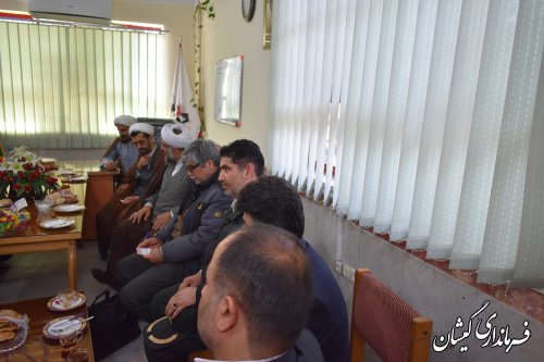 بازدید معاون فرماندارگمیشان از بنیاد شهیدوامورایثارگران شهرستان
