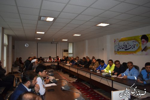 برگزاری جلسه اضطراری هماهنگی مدیریت بحران شهرستان