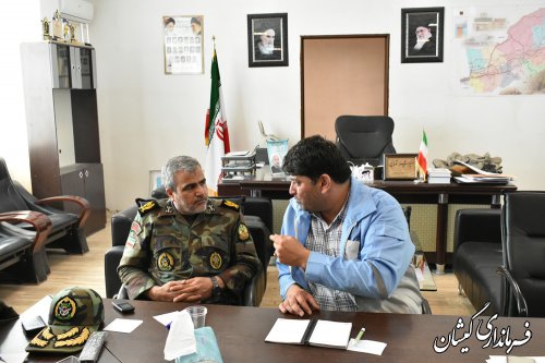 اعزام نیرو وتجهیزات لجستیکی ارتش به شهرستان گمیشان