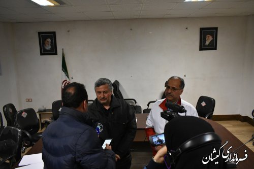 جلسه شورای هماهنگی مدیریت بحران استان برگزار شد
