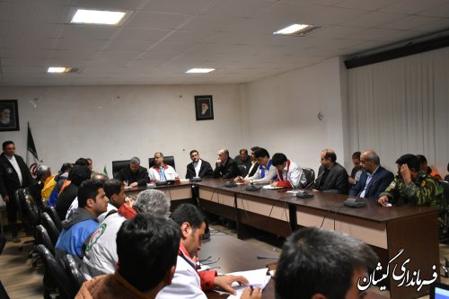 جلسه شورای هماهنگی مدیریت بحران استان برگزار شد