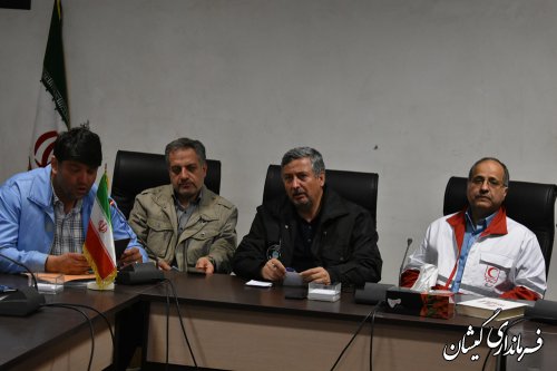جلسه شورای هماهنگی مدیریت بحران استان برگزار شد