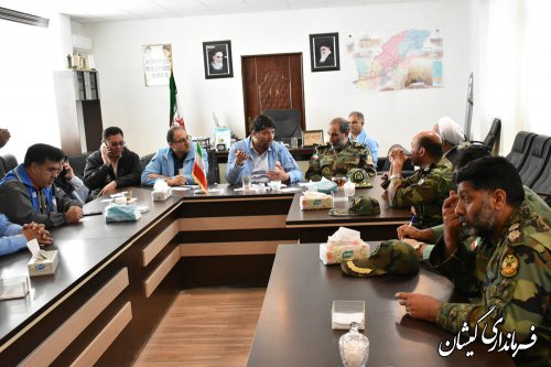 فرماندار گمیشان حضور تجهیزات بیشتر ارتش در شهرستان را خواستار شد