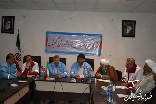 ستاد فرهنگی منطقه سیل زده شهرستان گمیشان برگزار شد
