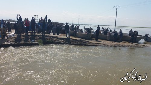 بازدید سرپرست استانداری از سطح مرکز شهرستان گمیشان