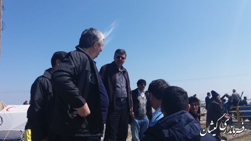 بازدید سرپرست استانداری از سطح مرکز شهرستان گمیشان