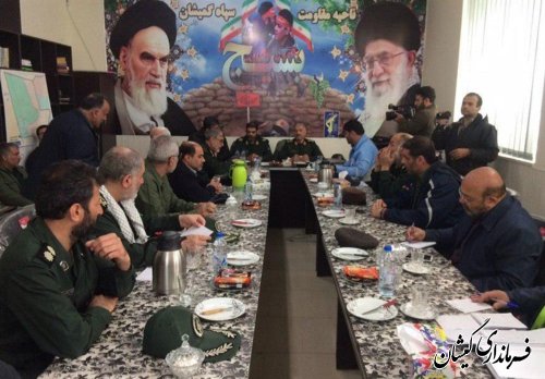 حضور نیروهای مسلح درگمیشان روندخدمات رسانی را تسریع بخشید