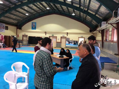 بازدید فرماندار از مراکز خدماتی ودرمانی بسیج جامعه پزشکی مرکز شهرستان