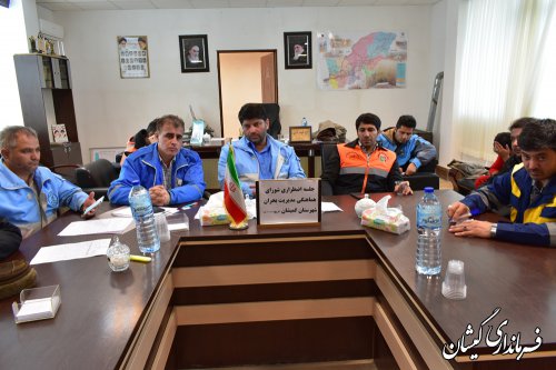 افزایش سرعت خروجی آب از شهرمهمترین برنامه ستاد بحران درگمیشان است