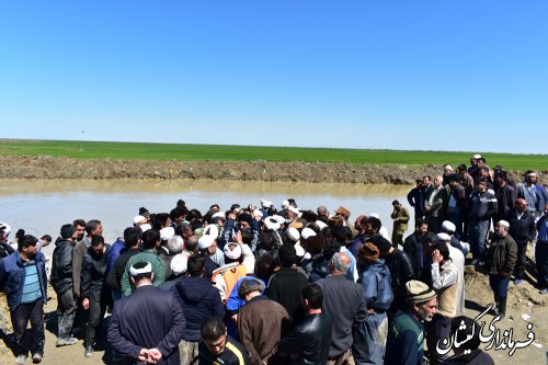 بازدیدنماینده ولی فقیه،سرپرست استانداری ومعاون وزیرکشورازعملیات لایروبی کانال ملت